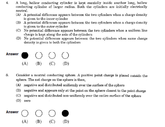 JEE Advanced Sample Question Paper Set 1 2007 With Answers JEE (Main ...